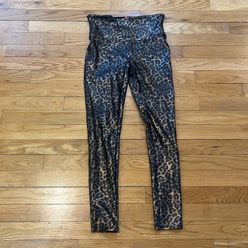 Spanx Faux Leather Leopard Spanx